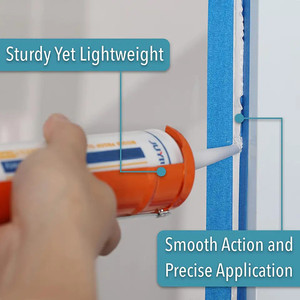 OEM caulk Súng Skeleton Silicone nóng bán xây dựng và xây dựng hợp kim kẽm phun bọ<span class=keywords><strong>t</strong></span> cách nhiệ<span class=keywords><strong>t</strong></span> Súng đen vàng đỏ Xanh - Product Image 5