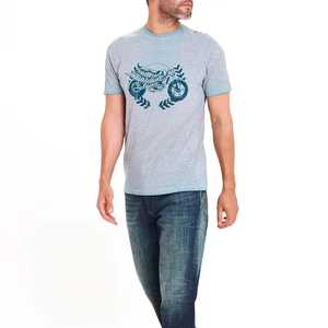 Camiseta para hombre con impresión de tu propia marca, logotipo de tu marca privada, diseño personalizado bajo demanda, camiseta para hombre personalizada en línea, barata. - Product Image 6