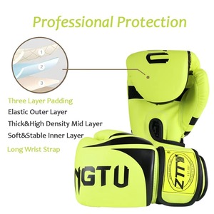 Professional Factory Price OEM ODM Sports Gloves PU Leather Custom Logo Boxing Training Gloves - Product Image 6