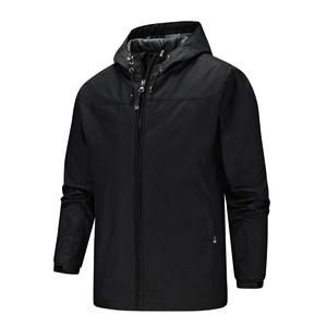 Safety <b>Jacket</b> Fashion <b>Running</b> Pocket Safety <b>Reflective</b> Coat Hooded for Sport Chaquetas Reflectivas - Product Image 2