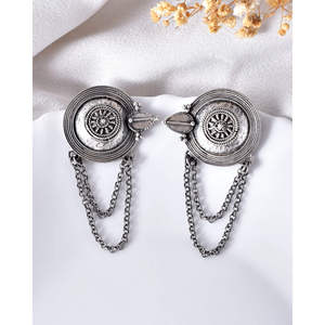 Pendientes de Plata de Moda Banjara de Meera Jaipur - Product Image 3