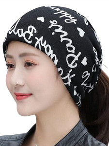 New Custom Design Black Letter Print Beanie Hat For Women 100% Acrylic Knit <b>Winter</b> <b>Cap</b> Casual Style 56-58CM Head Circumference - Product Image 5