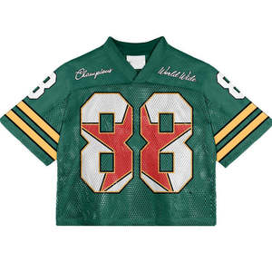 Camiseta de Fútbol Oversize Personalizada al por Mayor, Estilo Urbano, para Hombre, Conjunto de Camiseta de Fútbol de Malla para Niño - Product Image 6