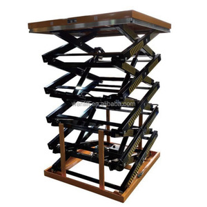 Type populaire 3m <span class=keywords><strong>4m</strong></span> 2000kg élévateur hydraulique de plate-forme de table élévatrice pour bin Machine - Product Image 3