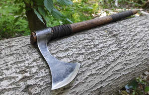 ราคาโรงงานอเนกประสงค์ใช้สีที่แตกต่างกันด้ามไม้ขวานเหล็กดามัสกัสคุณภาพสูงการออกแบบยอดนิยมขวานดามัสกัส - Product Image 4