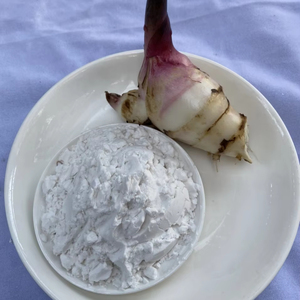 Poudre d'amidon d'arrowroot biologique, goût naturel, pour aliments et ingrédients, emballée en sachet, provenant du Vietnam - Product Image 1