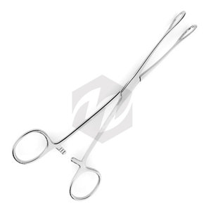 Pinces à éponges Foerster courbées 9,5 pouces, pinces hémostatiques chirurgicales en acier inoxydable, instruments médicaux pour la gynécologie, la chirurgie générale - Product Image 2