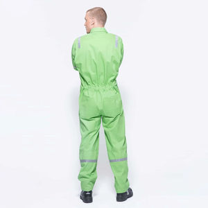 Combinaison de sécurité imperméable en coton à manches longues haute visibilité pour hommes et femmes - Product Image 4
