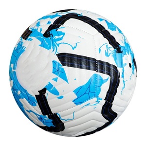 Ballon de football d'entraînement en cuir PU souple, ballon de football professionnel gonflable, en vente en ligne, pour entraînement d'équipe. - Product Image 4