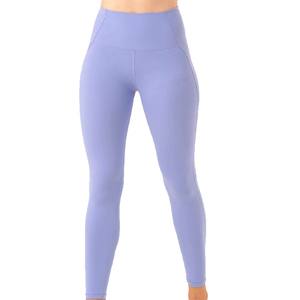 Leggings de yoga pour femmes en gros, avec coutures, cordon de serrage, taille haute ornée de cristaux, effet froncé aux fesses, grandes tailles, couleur unie, vêtements de sport et de fitness - Product Image 2