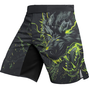 Shorts de MMA para Hombre Directo de Fábrica - Ropa de Entrenamiento Personalizada al por Mayor, la Mejor Calidad, Cómodos, para Adultos, Logotipo Personalizado en la Parte Delantera, 100% Poliéster - Product Image 1
