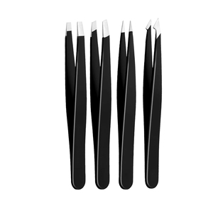 Pinzas de Acero Inoxidable para Extensión de Pestañas, Agarre de Diamante, Herramienta Profesional de Belleza, Ligeras, Más Vendidas - Product Image 2