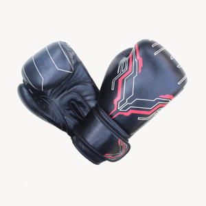 Guantes de Boxeo de Cuero Hechos en Pakistán, 10oz, 12oz, 14oz, 16oz, Transpirables, para Entrenamiento y Sparring, Marca Privada, Personalizados, OEM - Product Image 2
