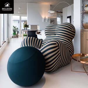 كرسي فردي بسيط قابل للضغط ، غرفة معيشة وغرفة نوم قابلة للانضغاط - Product Image 4