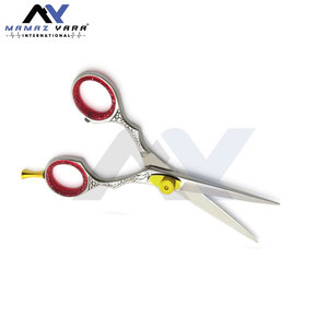 Tijeras de peluquería personalizadas con mango elegante para barbería, tijeras de corte de pelo para salón, tijeras de peluquería con logo regular - Product Image 5