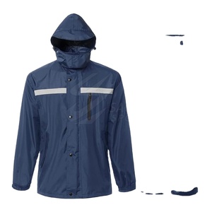 Combinaisons de pluie d'hiver à capuche unies, taille personnalisée, légères, écologiques, service OEM, unisexe, haute qualité, vente en gros - Product Image 1