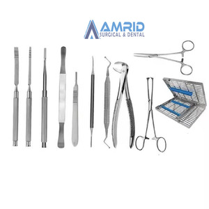 Kit de Instrumentos Quirúrgicos Dentales, Serie Premium para Curso de Cirugía Oral, Acero Inoxidable de Calidad Premium, Básico, de Amrid Surgical - Product Image 2