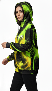 Sudadera con Capucha Unisex Extra Grande, Diseño Moderno, Impresión por Sublimación, para Ropa Urbana - Product Image 5