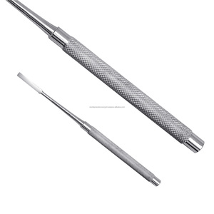 Cincel Óseo Dental de 4 mm, Acero Inoxidable, Instrumento Quirúrgico Ortopédico, Mango Antideslizante, Reutilizable, Autoclavable, Manual, Certificado CE - Product Image 3