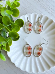 Resin <b>Earrings</b> Stylish Stunning Glittery Sparkling Suited for Personalised Resin <b>Earrings</b> for Girls Girls Special - Product Image 2