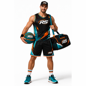 Kit de basketball athlétique conçu pour un jeu intense avec une coupe confortable et des matériaux de qualité supérieure - Product Image 2