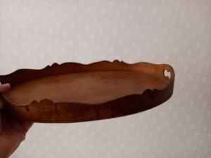 Plateau de service et planches en bois écologiques, faits à la main, classiques, pour la décoration de table et les articles de cuisine - Product Image 5