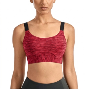 Women High Support Sports <b>Bra</b> <b>Wide</b> <b>Strap</b> Padded Running Fitness Gym Workout Custom Private Label Activewear - Product Image 3