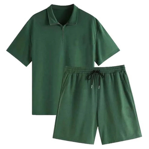 Polo T Shirts and Shorts <b>Sets</b> Men's Clothing Plus Size Breathable Men <b>Set</b> High Street Style Two Piece Tracksuits Cotton <b>Twin</b> <b>Set</b> - Product Image 1