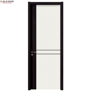 Porte en composite WPC moderne avec fonction silencieuse et design imperméable pour villa et usage commercial, style minimaliste - Product Image 1