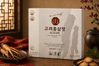 Sachet de ginseng rouge coréen signature pour une protection antioxydante et un soutien quotidien à la santé