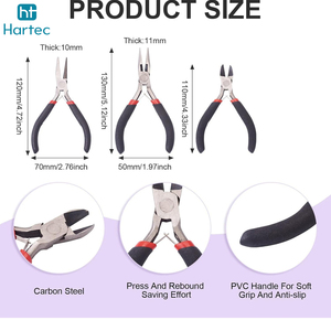 Premium Round Nose Jewelry Pliers High Polished Steel Smooth Surface <b>Wire</b> Bender Beading Forming Tool For DIY Accessories - Product Image 2