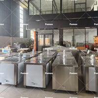 Équipement de réfrigération, machines à glace, panneaux solaires à refroidissement direct transparents, machine à fabriquer des blocs de glace de 2 tonnes d'occasion