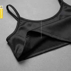 Ensemble de lingerie sculptante sexy pour femme, rouge, en dentelle tricotée, Spandex/Nylon, broderie 3D, type body et demi-jupe, respirant, doux, à maintien moyen - Product Image 5