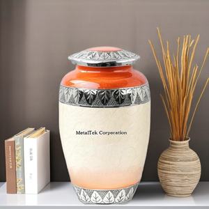 Esthétique Métal Crémation Cendres Urne Commémorative Nouvelle Couleur Bocaux à Souvenir Style Américain Adulte Funérailles Décoratif Urnes à Souvenir - Product Image 6
