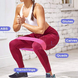 Bande de Résistance pour Fessiers et Hanches de Haute Qualité, Fabrication Pakistanaise, Meilleures Ventes, Bandes de Résistance pour la Musculation et le Fitness - Product Image 4