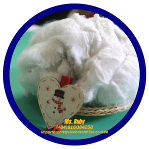 Haute qualité 1.4D SD Micro fibre solide sec 100% fibre de polyester de qualité recyclable GRS/OEKO-TEX fibre de polyester certifiée - Product Image 4