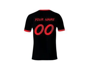 เสื้อยืดลำลองแบบสั่งทำพิเศษพร้อมลายพิมพ์แบบซับลิเมชั่น |   เสื้อยืดคอกลมแขนสั้น OEM ผ้าถักน้ำหนัก 180 กรัม โพลีเอสเตอร์ 100% พิมพ์ลาย - Product Image 3