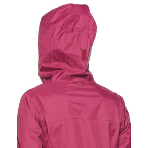<b>Women</b> Hooded Windproof <b>Jacket</b> Full Sleeve Zipper Closure Solid Color Polyester Outerwear Autumn Casual Wear - Product Image 5