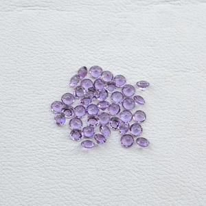 2mm a 10mm AAA Natural Brasil amatista facetado redondo corte brillante piedra preciosa venta al por mayor piedras preciosas originales para hacer joyería - Product Image 2