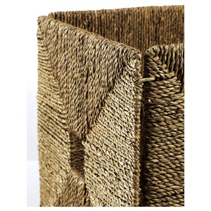 Eye-catching <b>square</b> seagrass <b>basket</b> Handmade <b>Storage</b> <b>Basket</b> Wholesale eco-friendly Made in Viet Nam - Product Image 3