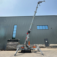Grue araignée Tonlita CE EPA EURO 5 de 3 tonnes, double alimentation diesel-électrique, sur chenilles