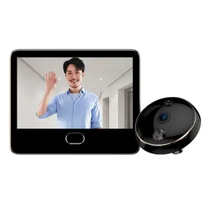 Tuya APP Modern Intelligent 2021 Doorbell Cam Wifi Smart Doorbell With Recording Camera Door Bell Camera Wifi