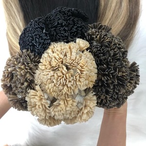 Extensions de cheveux Remy à kératine adhésive à pointe plate en gros, service OEM/ODM Vietnam, cheveux humains vietnamiens de haute qualité, double épaisseur - Product Image 1