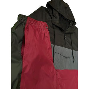 Últimos Diseños 2026, Conjuntos de Chaqueta Cortavientos de Nailon para Hombre, Personalizados OEM, de Alta Calidad, Dos Piezas, por el Fabricante - Product Image 2