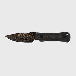 Cuchillo de cocina de acero damasco y cobre, herramienta culinaria hecha a mano para el hogar, restaurante, preparación y corte de carne, verduras y frutas. - Product Image 2
