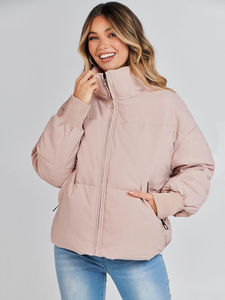 Lightweight Down <b>Jacket</b> Comfortable Puffer Coat Durable Quilted <b>Jacket</b> Windproof Winter Outerwear Down <b>Jacket</b> For Women - Product Image 6