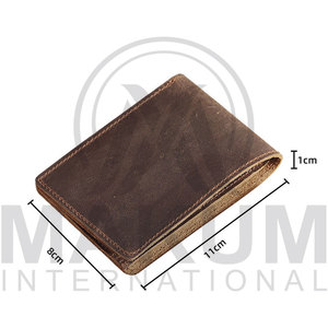 Cartera de cuero vintage para hombre en cuero puro a precios económicos - Product Image 6