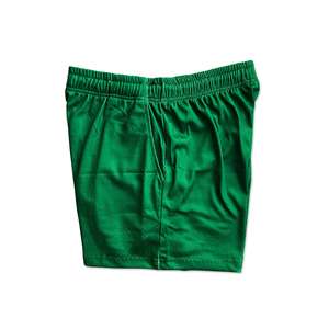 Shorts de sport pour homme, vert, taille élastique, unis, décontractés, pour la gym, l'entraînement, la course à pied, respirants - Product Image 5