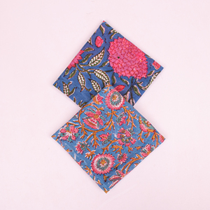 Organic Cotton Natural Dye Vintage Style Bandana Eco-friendly Fashion Accessory Unisex <b>Square</b> <b>Scarf</b> Handkerchiefs Craftjaipur - Product Image 1