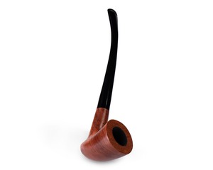 Pipa de Fumar de Madera Premium, Pipa de Tabaco de Madera Hecha a Mano, Accesorio Decorativo Vintage de AALIYAN IMPEX - Product Image 1
